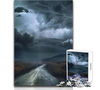 Rompecabezas para Adultos de 1000 Piezas hacia la Tormenta, diversión Familiar y Noche de Juegos, Corte de precisión, Regalo de cumpleaños, tamaño 50x75cm