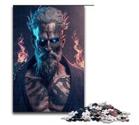 Rompecabezas para Adultos de 1000 Piezas Hades Divertido Rompecabezas Familiar Gran Regalo para Adolescentes de 14 años en adelante 75 x 50 cm