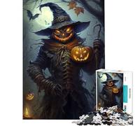 Rompecabezas para Adultos de 1000 Piezas Halloween XIII para Juegos educativos desafíos y relajación Una Obra de Arte Regalos para Hombres y Mujeres (tamaño 50x75cm)