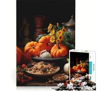 Rompecabezas para Adultos de 1000 Piezas ¡Halloween YA ESTÁ AQUÍ! Juego Imposible Mejora la Memoria Piezas de Formas aleatorias Que encajan Perfectamente 38x26cm
