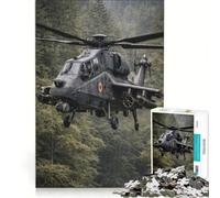 Rompecabezas para Adultos de 1000 Piezas: Helicóptero de Combate, Juguetes para armar, Carrera de Velocidad Manual, con Piezas de Formas aleatorias Que encajan Perfectamente 38x52cm