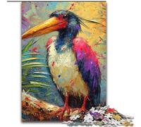 Rompecabezas para Adultos de 1000 Piezas, Hermoso Ibis, Juego Educativo, decoración del hogar, Toda la Familia tamaño 26x38cm