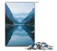 Rompecabezas para Adultos de 1000 Piezas Hermosos ríos y montañas Juego Divertido 1000 Piezas (38 x 26 cm)