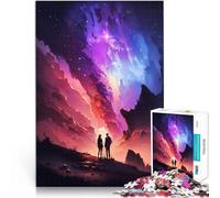 Rompecabezas para Adultos de 1000 Piezas Historia de Amor épica galáctica Juego Familiar para y Juguetes de decoración del hogar 38x26cm