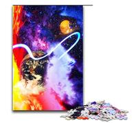 Rompecabezas para Adultos de 1000 Piezas Historia de la Creación Juego Educativo desafío Juguete decoración única para el hogar y Regalo 75x50cm