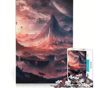 Rompecabezas para Adultos de 1000 Piezas, Horizonte Cósmico, Juegos para Relajarse, para Pasar el Tiempo en casa, Un Gran Regalo para los Amantes de los Videojuegos 38x52cm