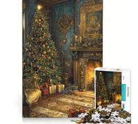 Rompecabezas para Adultos de 1000 Piezas, Ideal para Pintar en Nochebuena, un Juego Imposible, divertirse en casa cumpleaños 38x26cm