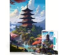 Rompecabezas para Adultos de 1000 Piezas,Impresionante,Fabricado en Japón,con un Ajuste, diseño artísticológico Juguete Divertido para Relajarse,Jugar,Regalo para Aficionados