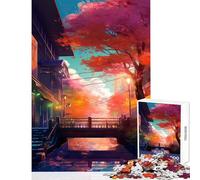 Rompecabezas para Adultos de 1000 Piezas Impresionante Juguete Educativo japonés Regalo para Mujeres y Hombres Juego de ingenio Entrena tu Cerebro y Tus Manos tamaño 38x52cm