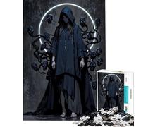 Rompecabezas para Adultos de 1000 Piezas Invocador de Calaveras Maestra de los susurros Juego Educativo Juguetes adictivos para Cultivar la Paciencia Regalos para Mujeres y Hombres Decoración