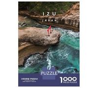 Rompecabezas para Adultos De 1000 Piezas Izu Beach Japan Rompecabezas para Adultos Juego De Ingenio Regalos para Mujeres 52x38cm/1000pcs