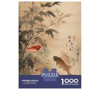Rompecabezas para Adultos De 1000 Piezas Japanese Fish 4 Rompecabezas para Adultos Juego Práctico Corte De Precisión 52x38cm/1000pcs