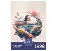 Rompecabezas para Adultos De 1000 Piezas Japanese Iconic 1 Rompecabezas para Adultos Juego De Ingenio Ensamblaje De Patrones Juego Desafiante Regalos 52x38cm/1000pcs