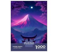 Rompecabezas para Adultos De 1000 Piezas Japanese Nature Rompecabezas Juguetes Antiestrés, Divertidos Y Humorísticos Regalos para Reducir El Estrés 52x38cm/1000pcs