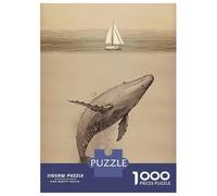 Rompecabezas Para Adultos De 1000 Piezas Jonah And The Whale A Journey of Redemption Rompecabezas Para Adultos Juego De Ingenio Para La Diversión Familiar Actividades Divertidas En Casa, 38x26cm/1000p