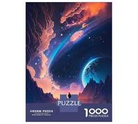 Rompecabezas para Adultos De 1000 Piezas Journey To The Stars Rompecabezas Juego De Ingenio Mejora La Memoria Regalos para Amigos Y Familiares 38x26cm/1000pcs