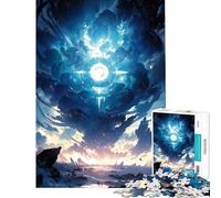 Rompecabezas para Adultos de 1000 Piezas Juego desafiante de energía misteriosa Juguetes educativos Decoración Perfecta Regalo Divertido (Tamaño 50x75cm)