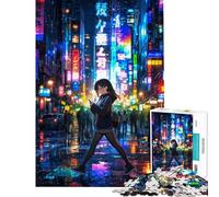 Rompecabezas para Adultos de 1000 Piezas Juego práctico para Adultos Lost in Thought Decoración Perfecta cumpleaños y Navidad (tamaño 50x75cm)