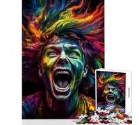 Rompecabezas para Adultos de 1000 Piezas Juguete de Paranoia decoración de Pared Regalo para Mujeres y Hombres Juego práctico Que Mejora el Amor en Pareja tamaño 38x26cm