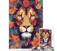 Rompecabezas para Adultos de 1000 Piezas Juguete Educativo de Leo Gran Regalo y Juego Educativo Adecuado para decoración de Escritorio tamaño 38x26cm