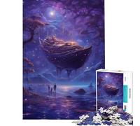 Rompecabezas para Adultos de 1000 Piezas Juguetes misteriosos de Piratas Juegos educativos Juego Educativo de Carreras de Velocidad Regalos para Mujeres y Hombres (tamaño 50x75cm)