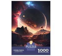 Rompecabezas para Adultos De 1000 Piezas Jupiter Mountain Lake Rompecabezas para Adultos Juegos Familiares Arte De Pared Oferta como Regalos para Toda La Familia 70x50cm/1000pcs