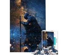 Rompecabezas para Adultos de 1000 Piezas Juramento de la Reina y los Caballeros Ayuda a ejercitar el Cerebro Decoración Juegos Divertidos para Mayores de 14 años (38x26cm)