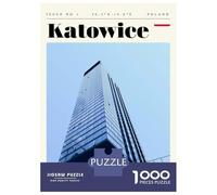 Rompecabezas para Adultos De 1000 Piezas Katowice Poland Travel Art Rompecabezas para Adultos Juguetes Antiestrés Difícil Difícil Cumpleaños Y Navidad 70x50cm/1000pcs