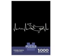 Rompecabezas para Adultos De 1000 Piezas Killer Whale Rompecabezas para Adultos Juegos De Relajación Decoración De Pared Desafío Educativo 38x26cm/1000pcs