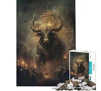 Rompecabezas para Adultos de 1000 Piezas La Bestia Divina de la Conquista Juegos Divertidos y adictivos para Cultivar la Paciencia Un Gran Regalo para los Amantes de los Juegos Patrón de Montaje