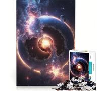 Rompecabezas para Adultos de 1000 Piezas: La Creación del Cosmos, Juego de ingenio, Reto para completar, Colección de Artistas, Bellas Artes 38x26cm