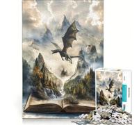 Rompecabezas para Adultos de 1000 Piezas La Crónica de Las Leyendas Juego Interactivo Ideal para la diversión Familiar cumpleaños 38x52cm