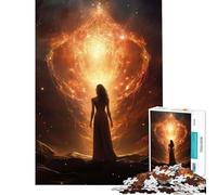 Rompecabezas para Adultos de 1000 Piezas La Diosa Ante mí Un Reto difícil de completar Juego de ingenio para Mayores de 14 años Juego de Rompecabezas Disponible (38x26cm)