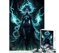Rompecabezas para Adultos de 1000 Piezas La Duquesa de la Oscuridad Juguetes antiestrés Regalos geniales y Juegos educativos interacción Entre Padres e Hijos tamaño 50x75cm