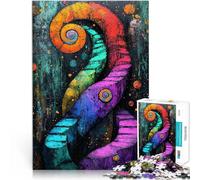 Rompecabezas para Adultos de 1000 Piezas La Espiral Infinita - Camino al Cosmos Juego de ingenio para la decoración del hogar 38x26cm