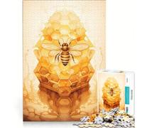 Rompecabezas para Adultos de 1000 Piezas La Historia de Las Abejas Juego práctico difícil y desafiante Colección de Artistas Bellas Artes 38x26cm