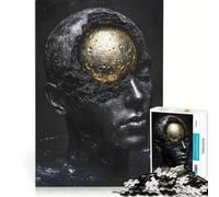 Rompecabezas para Adultos de 1000 Piezas La Luna está Dentro de la Cabeza Juego práctico Ideal para divertirse en Familia cumpleaños 38x26cm