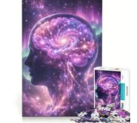 Rompecabezas para Adultos de 1000 Piezas La Mente Infinita Interior Juego Imposible Actividades Divertidas para Hacer en casa cumpleaños 38x26cm