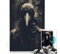 Rompecabezas para Adultos de 1000 Piezas La Peste Juguetes para armar una Forma Interesante de Reducir el estrés con póster y Hoja de Preguntas a Juego 38x26cm