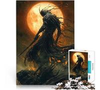 Rompecabezas para Adultos de 1000 Piezas La Sombra de la Luna de Sangre Desafiante Difícil Interacción Entre Padres e Hijos 75x50cm