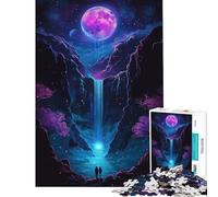 Rompecabezas para Adultos de 1000 Piezas Lago de montaña japonés Un Reto para completar Juego práctico y difícil Apto para Mayores de 14 años 50x75cm