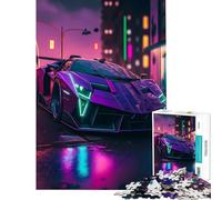 Rompecabezas para Adultos de 1000 Piezas Lambo Veneno Ayuda a ejercitar el Cerebro Actividades Familiares Juego Educativo para Mayores de 14 años (50x75cm)