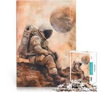Rompecabezas para Adultos de 1000 Piezas Legado Lunar Juguetes adictivos Que desafían la Inteligencia Cerebral Obra de Arte 52x38cm