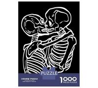 Rompecabezas para Adultos De 1000 Piezas Lesbian Skeleton Gay and L Rompecabezas Antiestrés Juguetes Divertidos Y Humorísticos Actividades Divertidas En Casa, 38x26cm/1000pcs