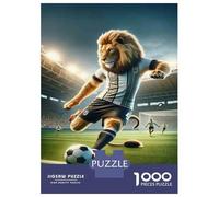 Rompecabezas para Adultos De 1000 Piezas Lion Soccer Jersey for Men Rompecabezas Juego De Ingenio Regalos para Mujeres Cumpleaños Y Navidad 52x38cm/1000pcs