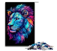 Rompecabezas para Adultos de 1000 Piezas Lion17 Impossible Puzzle Juego Familiar Antiestrés Desafío difícil 1000 Piezas