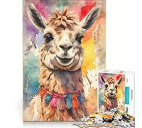 Rompecabezas para Adultos de 1000 Piezas: Llama traviesa con borlas Coloridas, Juegos Divertidos, relajación Intelectual, fortalece el Amor Entre Parejas 38x52cm