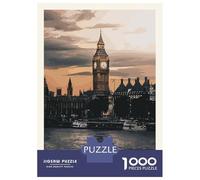 Rompecabezas para Adultos De 1000 Piezas London City Rompecabezas Juego De Ingenio Mejora La Memoria Regalos para Amigos Y Familiares 52x38cm/1000pcs