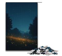 Rompecabezas para Adultos de 1000 Piezas: Luciérnagas Brillan en una Noche de Verano. Cada Pieza es única. Juego Familiar desafiante y Divertido. 1000 Piezas (38 x 26 cm).