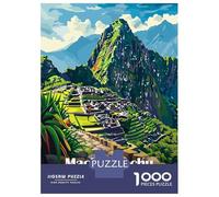 Rompecabezas para Adultos De 1000 Piezas Machu Picchu, Peru Travel Rompecabezas para Adultos Juegos Familiares Pero Divertidos Y Humorísticos Cumpleaños 70x50cm/1000pcs
